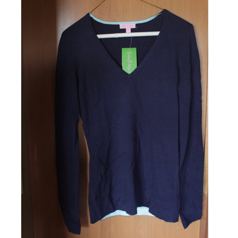 Lilly Pulitzer V Neck Sweater